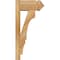 Ekena Millwork Balboa Arts & Crafts Rough Sawn Outlooker, Western Red Cedar, 6"W x 12"D x 24"H OUT06X12X24BOA03RWR - alternate 2